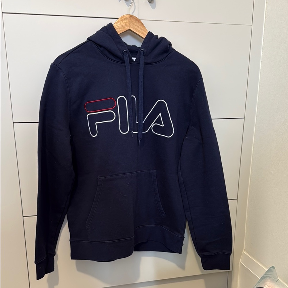 Fila Men's Navy Hoodie Sweater